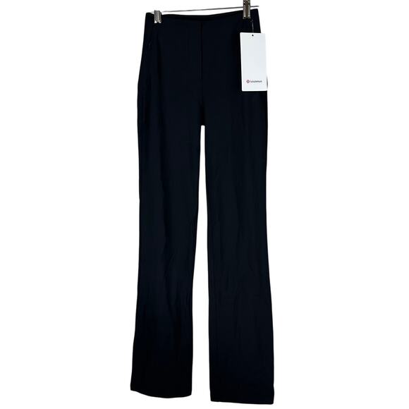 Lululemon Smooth Fit Pull-On High-Rise Pant Black Women's Size 0 New With Tags - Picture 5 of 12